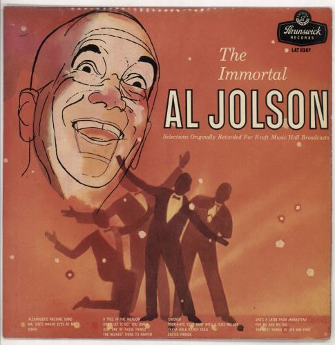 Al Jolson The Immortal Al Jolson vinyl LP album (LP record) UK JL7LPTH722596