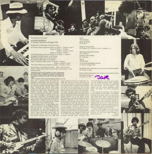 Al Kooper Kooper Session - 2nd vinyl LP album (LP record) UK ALKLPKO781287