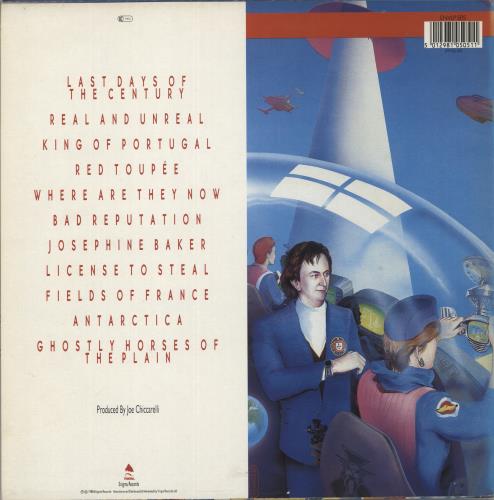 Al Stewart Last Days Of The Century + inner vinyl LP album (LP record) UK ALSLPLA527457