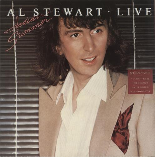 Al Stewart Live - Indian Summer - Hype Stickered 2-LP vinyl record set (Double LP Album) German ALS2LLI691557