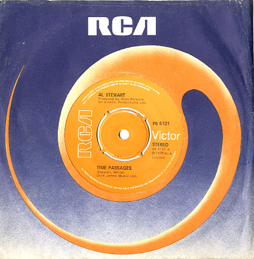 Al Stewart Time Passages 7" vinyl single (7 inch record / 45) UK ALS07TI613276