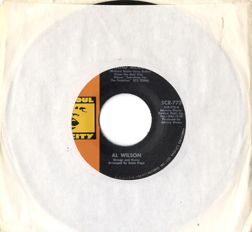 Al Wilson I Stand Accused 7" vinyl single (7 inch record / 45) US AWS07IS605262