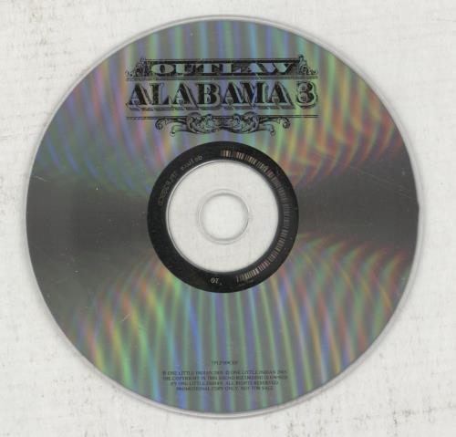 Alabama 3 Outlaw CD-R acetate UK AL3CROU472850