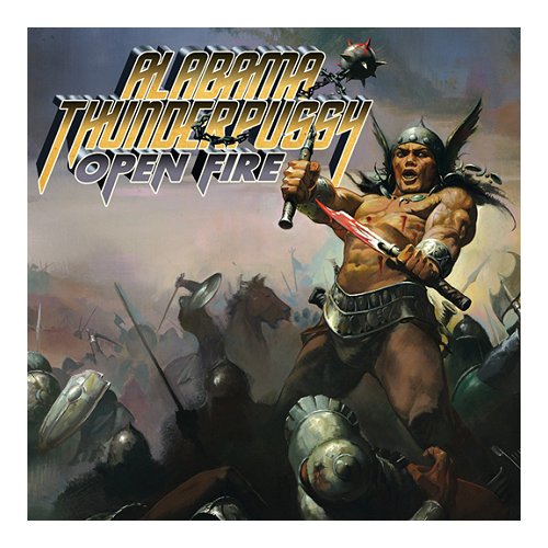 Alabama Thunderpussy Open Fire vinyl LP album (LP record) UK ATULPOP392583