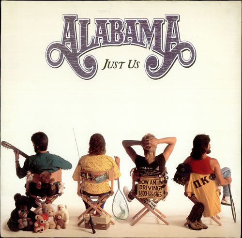 Alabama Just Us vinyl LP album (LP record) German AI2LPJU523675
