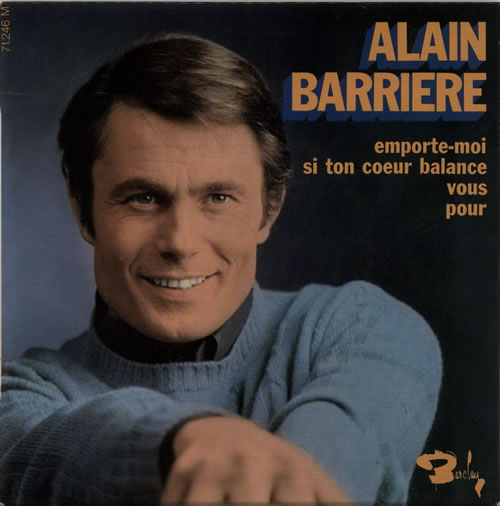 Alain Barriere Alain Barriere EP 7" vinyl single (7 inch record / 45) French AOH07AL637737