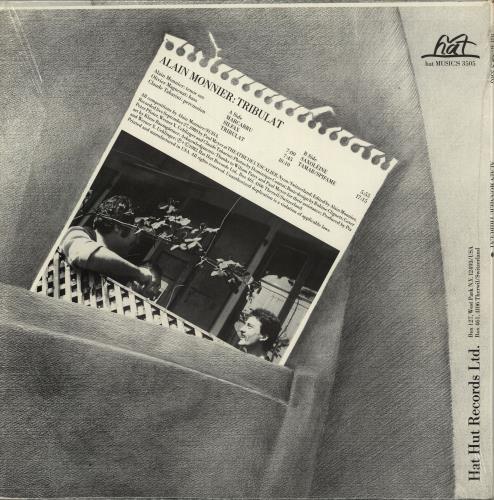 Alain Monnier Tribulat vinyl LP album (LP record) US Q1ELPTR705355