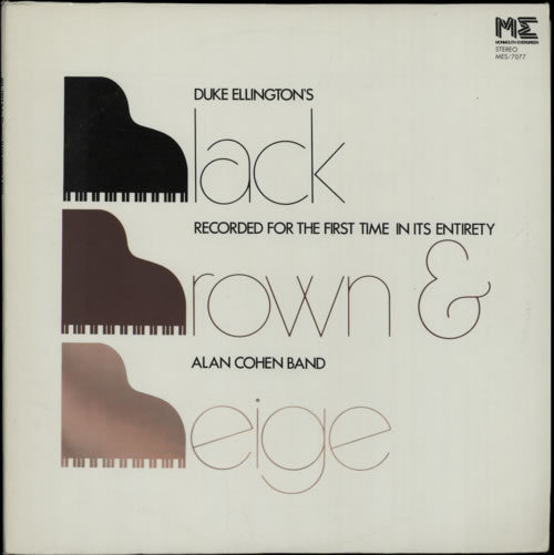 Alan Cohen Duke Ellington's 'Black, Brown & Beige' vinyl LP album (LP record) US A8ALPDU585860