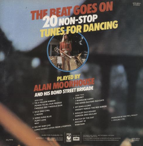 Alan Moorhouse The Beat Goes On vinyl LP album (LP record) UK A1MLPTH823069