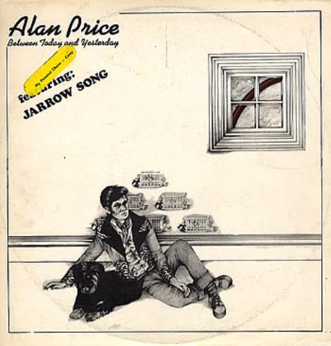 Alan Price Between Today And Yesterday vinyl LP album (LP record) Israeli A-PLPBE288243