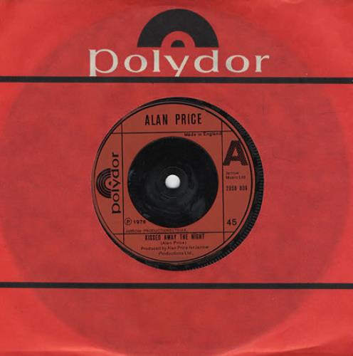 Alan Price Kissed Away the Night 7" vinyl single (7 inch record / 45) UK A-P07KI405877