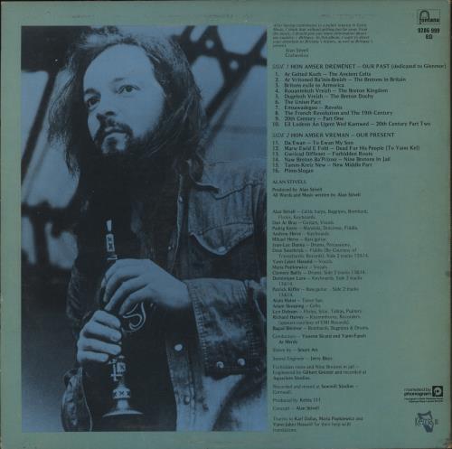 Alan Stivell Before Landing vinyl LP album (LP record) UK ASVLPBE513413