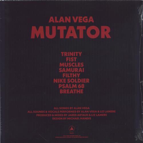 Alan Vega Mutator - Dark Red Vinyl - Sealed vinyl LP album (LP record) UK AVGLPMU767969