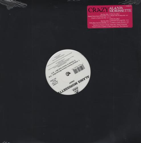 Alanis Morissette Crazy 12" vinyl single (12 inch record / Maxi-single) US ANS12CR345557