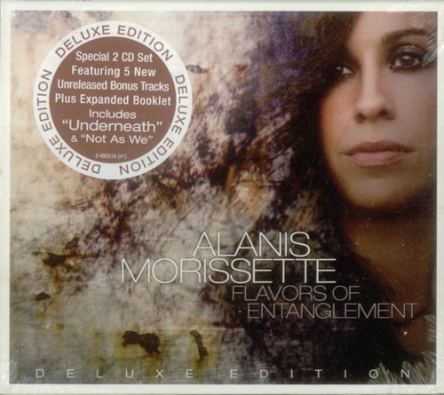 Alanis Morissette Flavors Of Entanglement - Autographed 2 CD album set (Double CD) US ANS2CFL548184