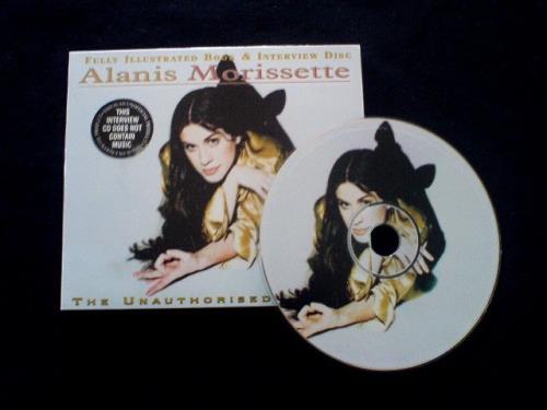 Alanis Morissette Fully Illustrated Book & Interview Disc CD album (CDLP) UK ANSCDFU75420