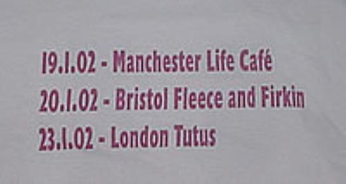 Alanis Morissette Hands Clean - Large t-shirt UK ANSTSHA209025