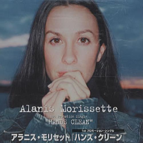 Alanis Morissette Hands Clean CD single (CD5 / 5") Japanese ANSC5HA208787