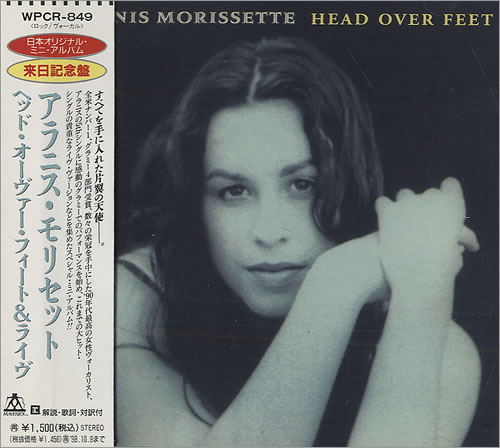 Alanis Morissette Head Over Feet CD single (CD5 / 5") Japanese ANSC5HE70532