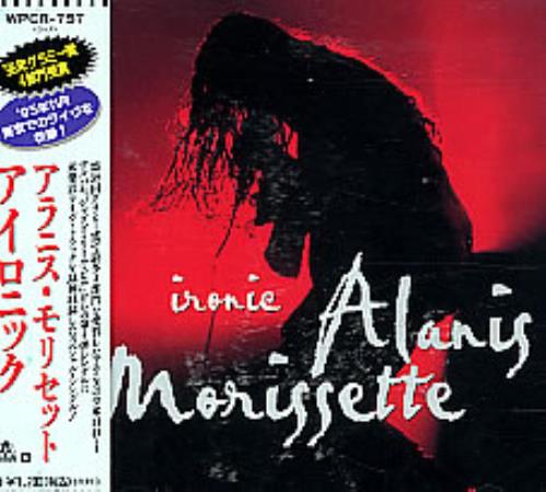 Alanis Morissette Ironic CD single (CD5 / 5") Japanese ANSC5IR65101
