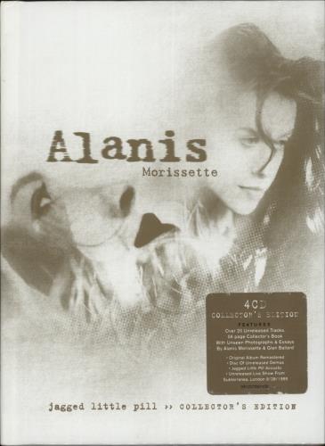 Alanis Morissette Jagged Little Pill - Deluxe Edition 4-CD album set UK ANS4CJA734871