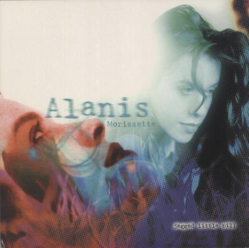 Alanis Morissette Jagged Little Pill - Red Vinyl - VG vinyl LP album (LP record) UK ANSLPJA880329