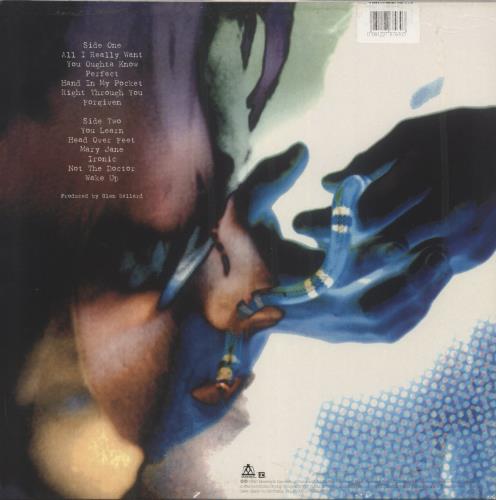 Alanis Morissette Jagged Little Pill - Red Vinyl - VG vinyl LP album (LP record) UK ANSLPJA880329