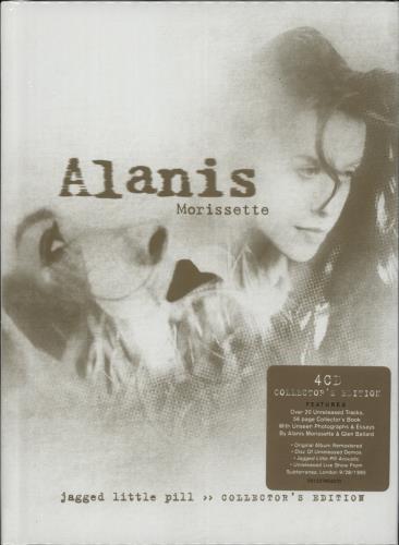 Alanis Morissette Jagged Little Pill - Sealed Deluxe Edition + Notepad 4-CD album set UK ANS4CJA879682