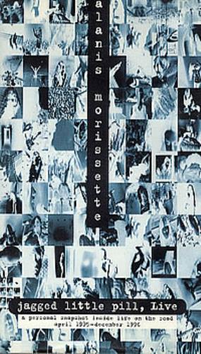 Alanis Morissette Jagged Little Pill Live video (VHS or PAL or NTSC) UK ANSVIJA92633