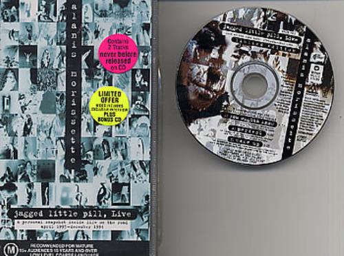 Alanis Morissette Jagged Little Pill Live video (VHS or PAL or NTSC) Australian ANSVIJA93493