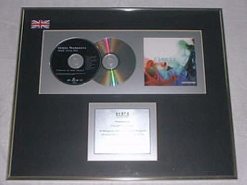 Alanis Morissette Jagged Little Pill award disc UK ANSAWJA143806