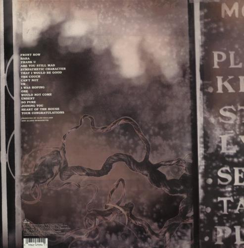 Alanis Morissette Supposed Former Infatuation Junkie 2-LP vinyl record set (Double LP Album) US ANS2LSU125007