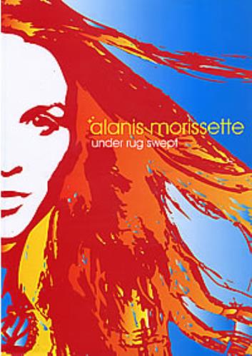 Alanis Morissette Under Rug Swept handbill Japanese ANSHBUN270478