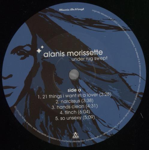 Alanis Morissette Under Rug Swept vinyl LP album (LP record) UK ANSLPUN857103