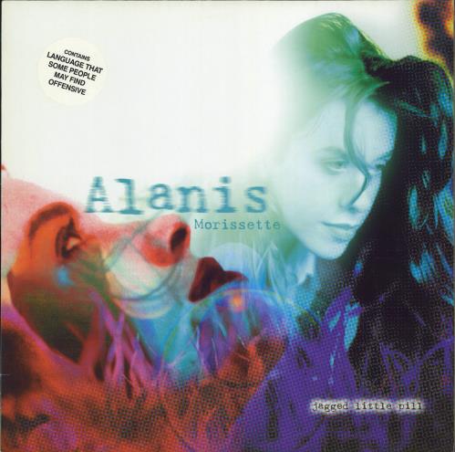 Alanis Morissette Jagged Little Pill vinyl LP album (LP record) German ANSLPJA123903