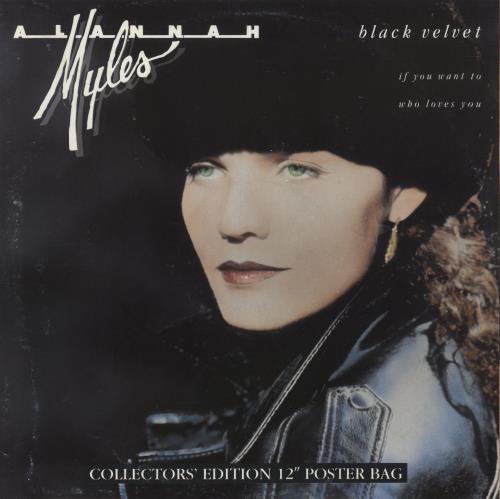Alannah Myles Black Velvet 12" vinyl single (12 inch record / Maxi-single) UK ALN12BL187737