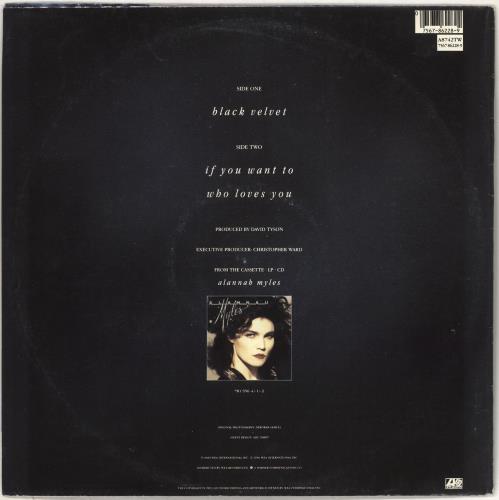 Alannah Myles Black Velvet 12" vinyl single (12 inch record / Maxi-single) UK ALN12BL187737