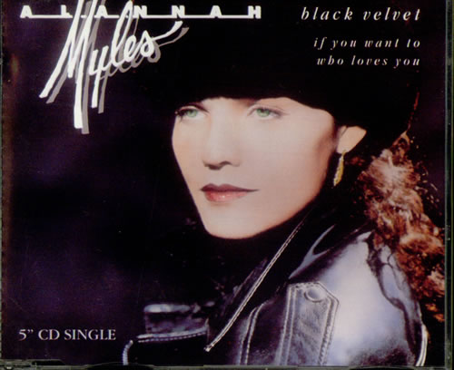 Alannah Myles Black Velvet CD single (CD5 / 5") UK ALNC5BL22244