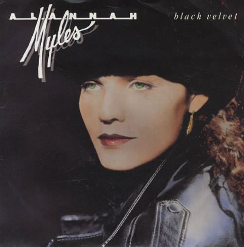 Alannah Myles Black Velvet 7" vinyl single (7 inch record / 45) UK ALN07BL282411