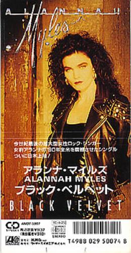 Alannah Myles Black Velvet 3" CD single (CD3) Japanese ALNC3BL299724