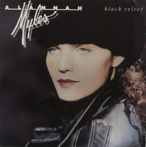 Alannah Myles Black Velvet 7" vinyl single (7 inch record / 45) German ALN07BL682036