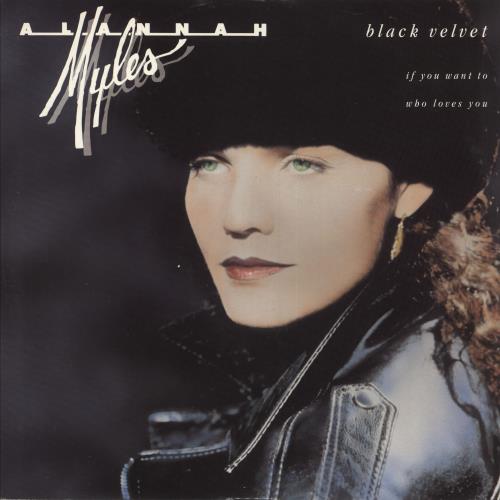 Alannah Myles Black Velvet 12" vinyl single (12 inch record / Maxi-single) UK ALN12BL95398