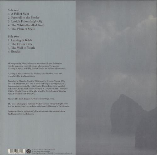 Alasdair Roberts Hirta Songs vinyl LP album (LP record) UK O6DLPHI857778