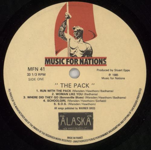 Alaska (UK) The Pack vinyl LP album (LP record) UK A7ZLPTH577436