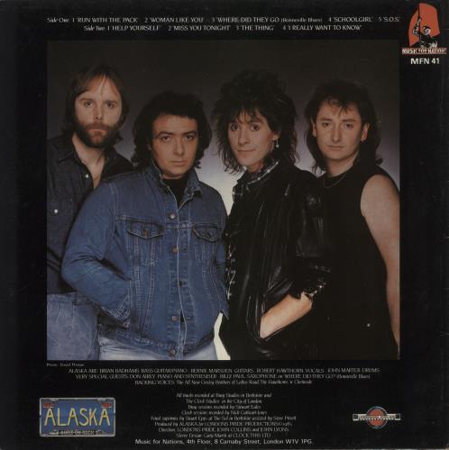 Alaska (UK) The Pack vinyl LP album (LP record) UK A7ZLPTH577436