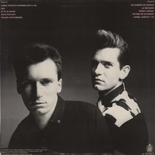 Alaska Y Dinarama Deseo Carnal vinyl LP album (LP record) Spanish AYDLPDE774342