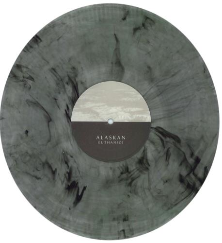 Alaskan Euthanize / The Bering Sea - Clear & Black Smoke Vinyl vinyl LP album (LP record) US 82ELPEU865403