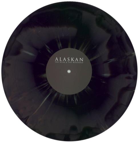 Alaskan The Weak And The Wounded - Black & Brown With Green Splatter Vinyl vinyl LP album (LP record) Canadian 82ELPTH865370