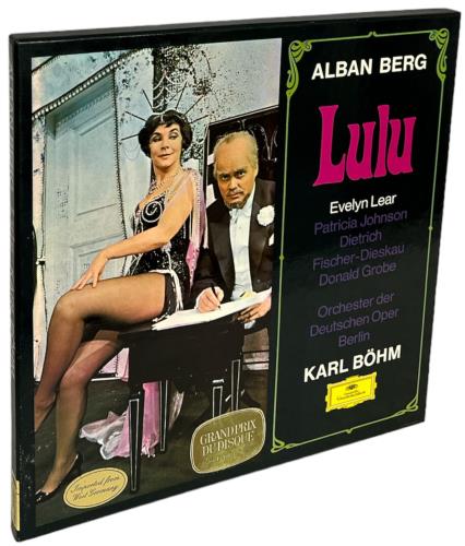 Alban Berg Alban Berg: Lulu Vinyl Box Set German A5ZVXAL833207
