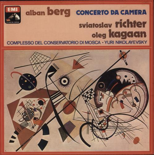 Alban Berg Berg: Concerto Da Camera vinyl LP album (LP record) Italian A5ZLPBE880268